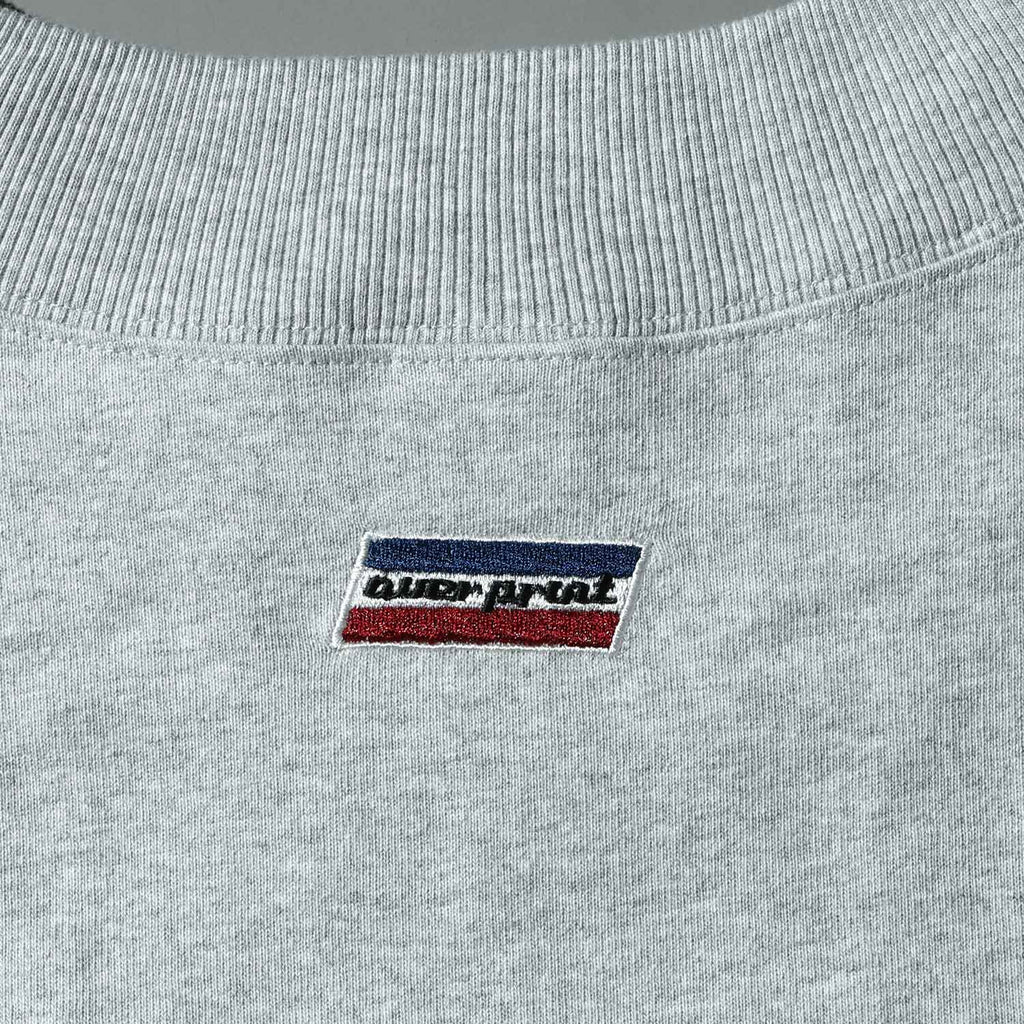 Over Print - College sweat like LS Tee - 3 colors