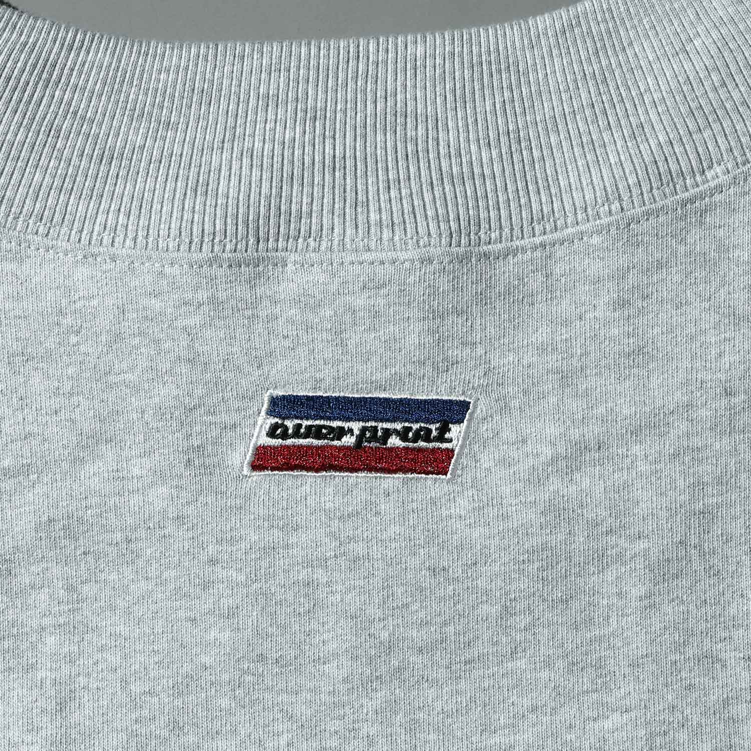 Over Print - College sweat like LS Tee - 3 colors