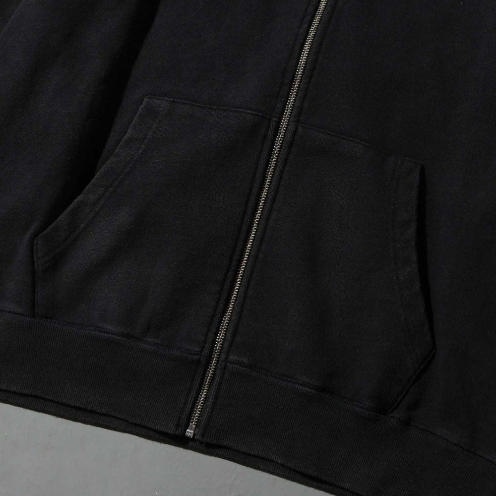 Over Print - OVERPRINT Zip Hoodie - Charcoal