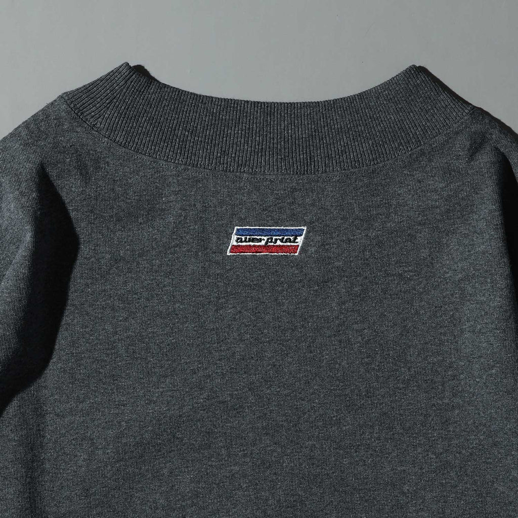 Over Print - College sweat like LS Tee - 3 colors
