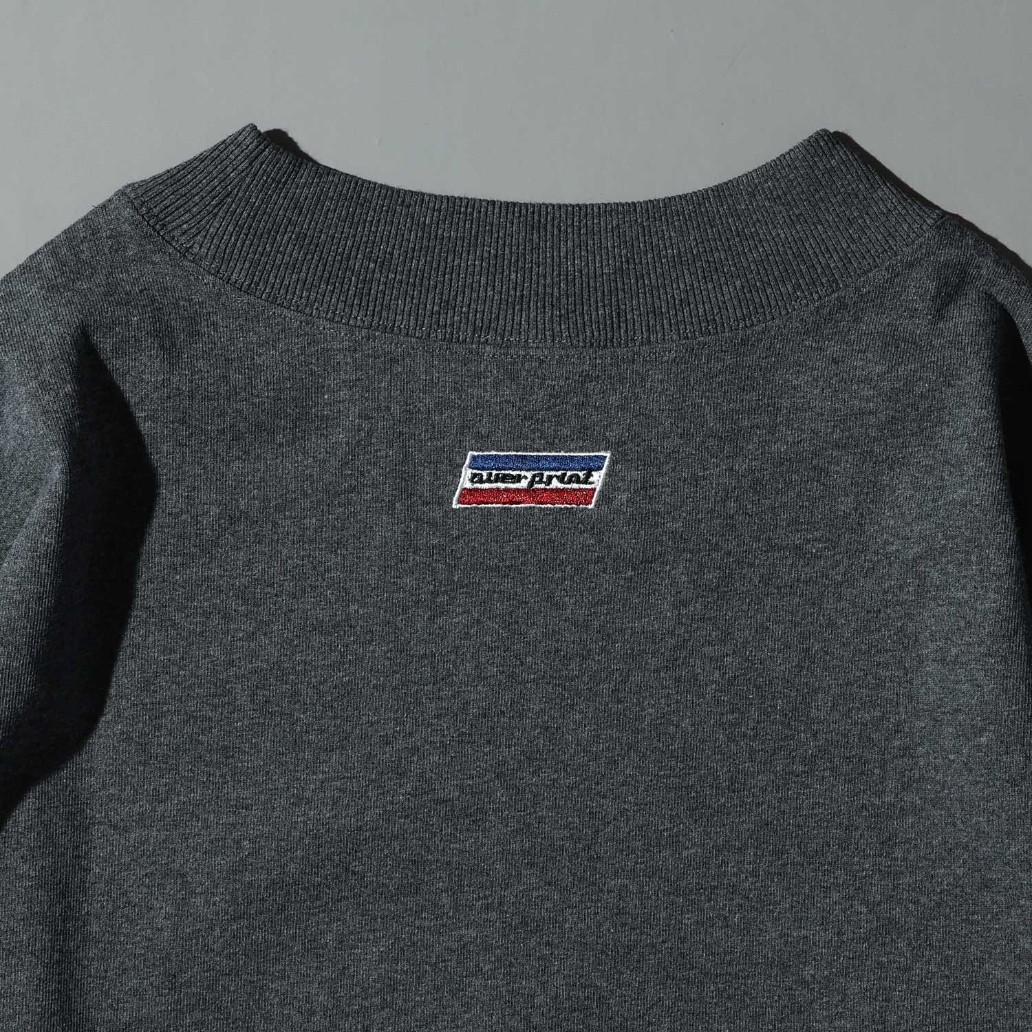 Over Print - College sweat like LS Tee - 3 colors