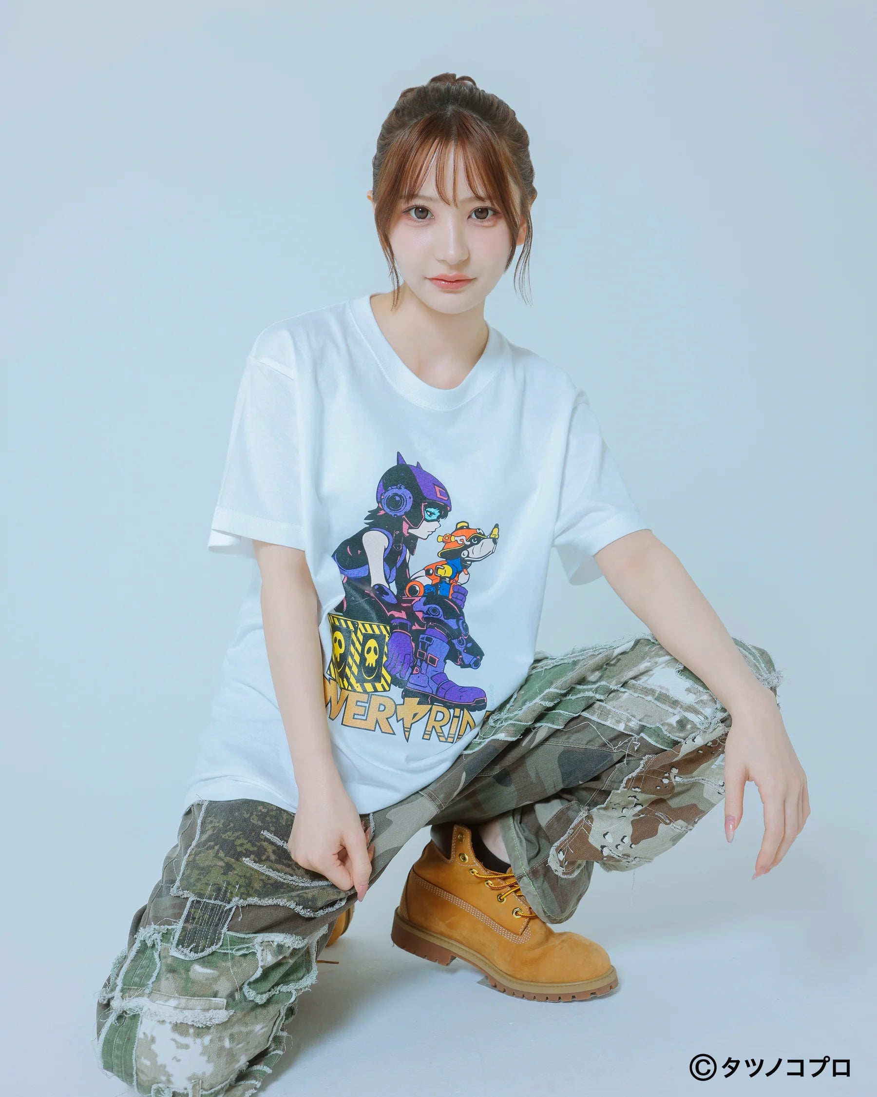 Over Print -Yatterman Tee_ヤッターワンとトンズラー - 2 Colors