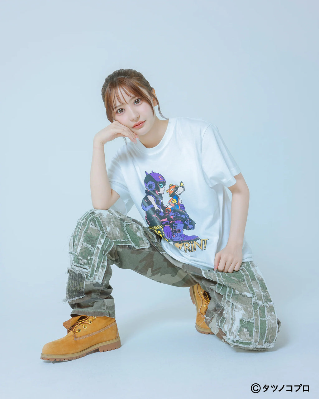 Over Print -Yatterman Tee_ヤッターワンとトンズラー - 2 Colors