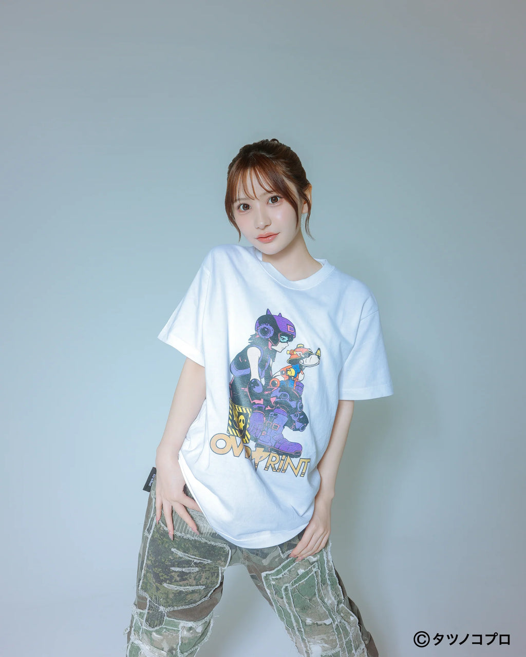 Over Print -Yatterman Tee_ヤッターワンとトンズラー - 2 Colors