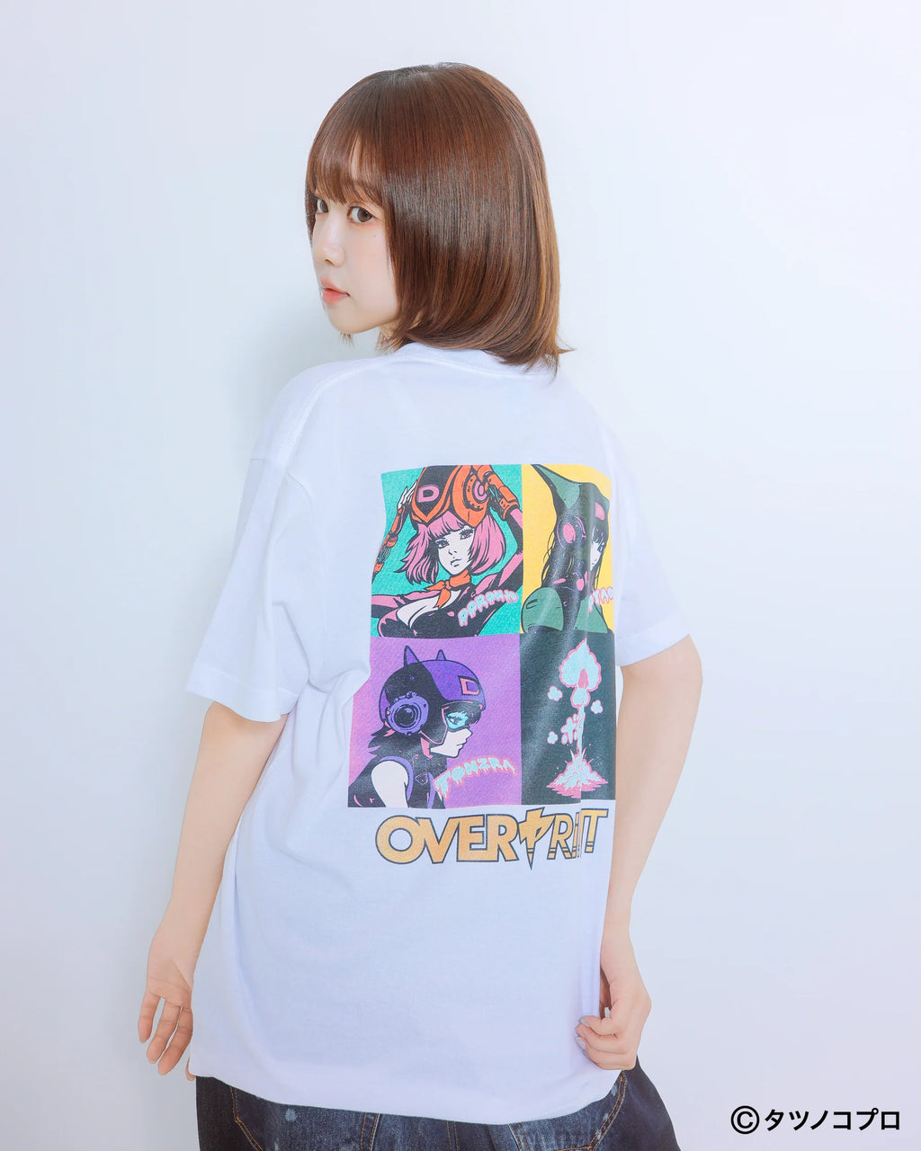 Over Print Yatterman Tee_ドロンボー一味B