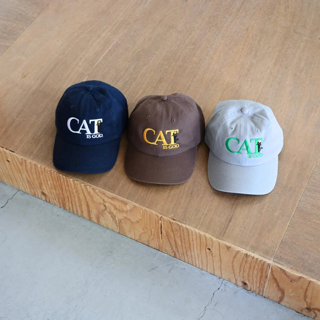 ともわか CAT刺繡 CAP
