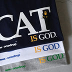 ともわか CAT IS GOD Tshirt
