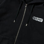 Over Print - EVERYDAY Zip Hoodie - Black