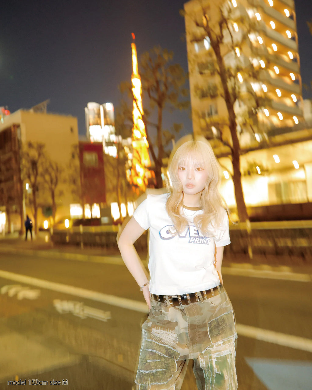 Over Print - Ledies Mini Tee  - 2 Colors