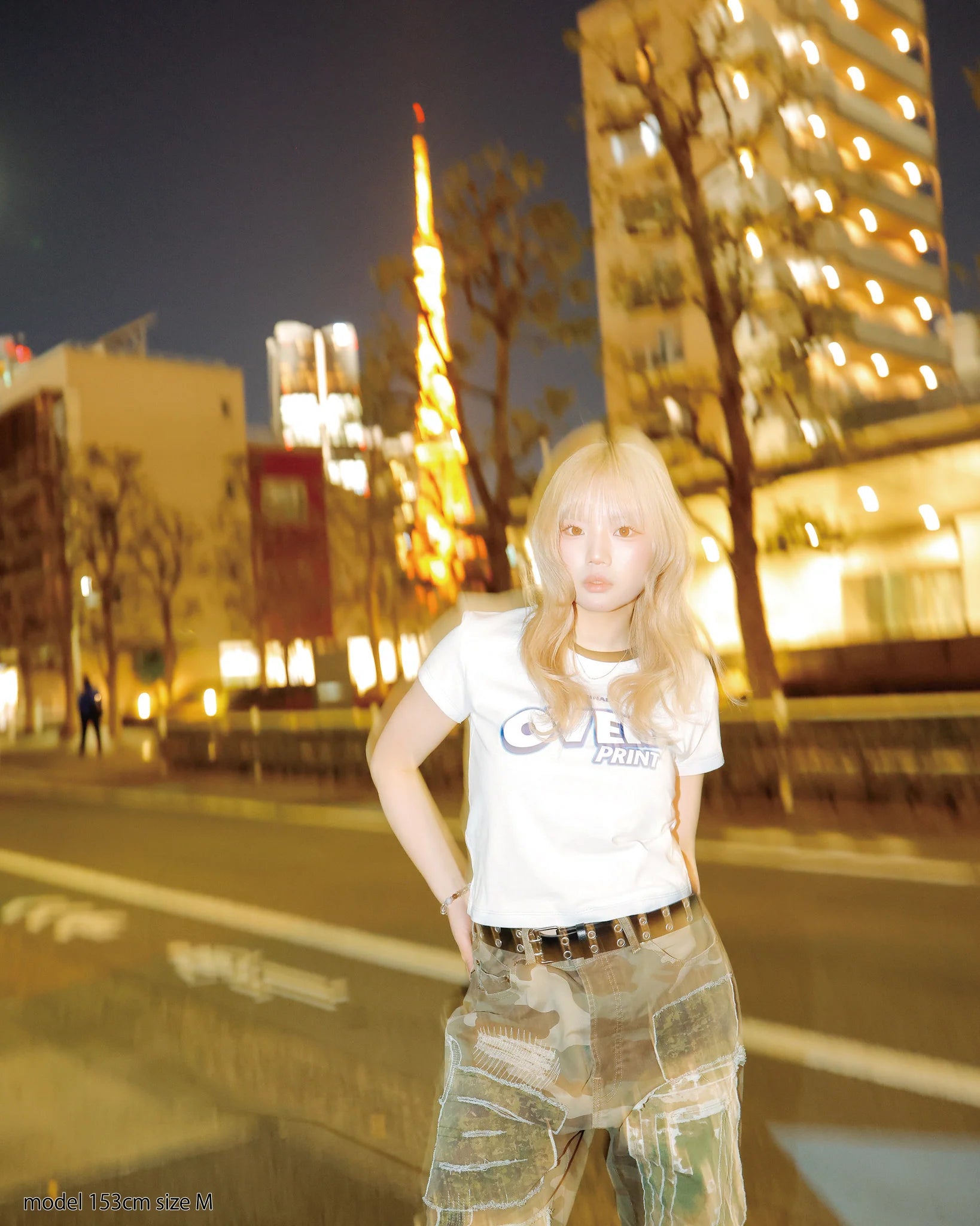 Over Print - Ledies Mini Tee  - 2 Colors