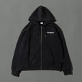 Over Print - OVERPRINT Zip Hoodie - Charcoal
