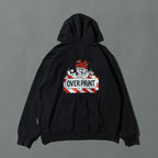 Over Print - EVERYDAY Zip Hoodie - Black