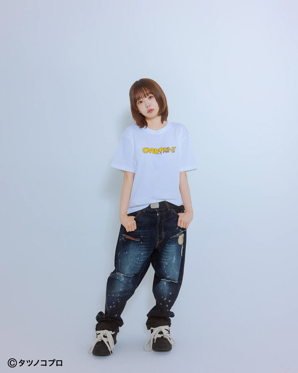 Over Print Yatterman Tee_ドロンボー一味B