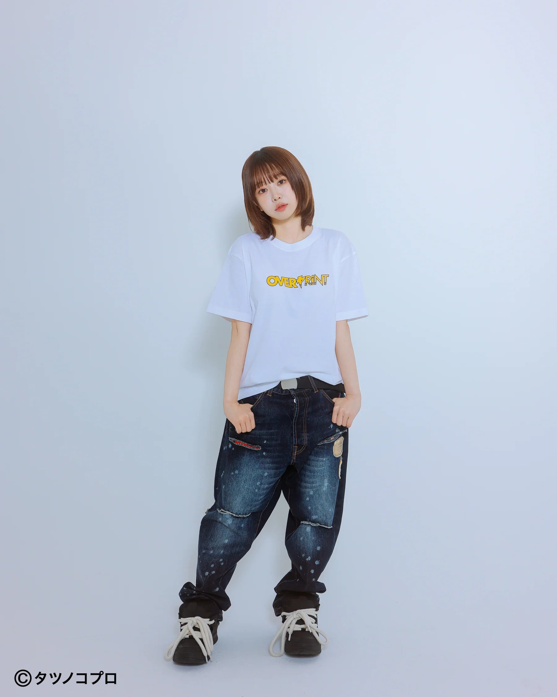 Over Print Yatterman Tee_ドロンボー一味B