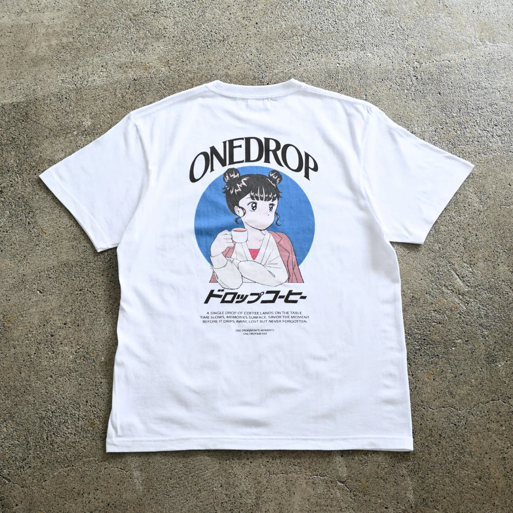 One Drop  島田つか沙ドロップコーヒーT-shirt
