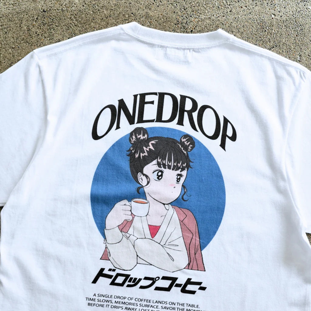 One Drop  島田つか沙ドロップコーヒーT-shirt