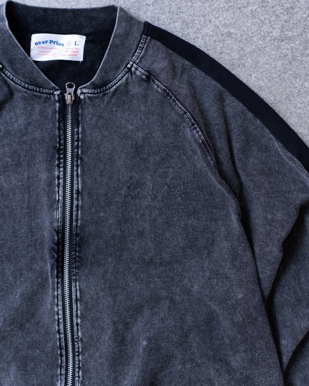 Over Print - pigment Rebirth cotton jacket_yinhao_limited