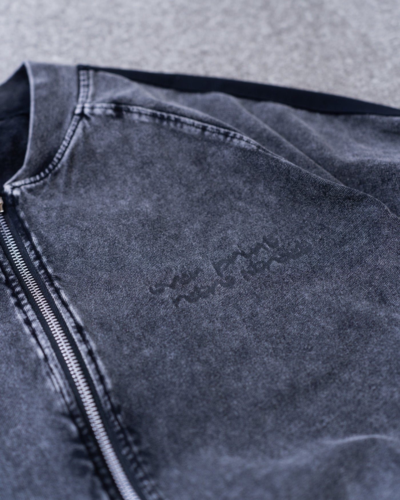 Over Print - pigment Rebirth cotton jacket_yinhao_limited