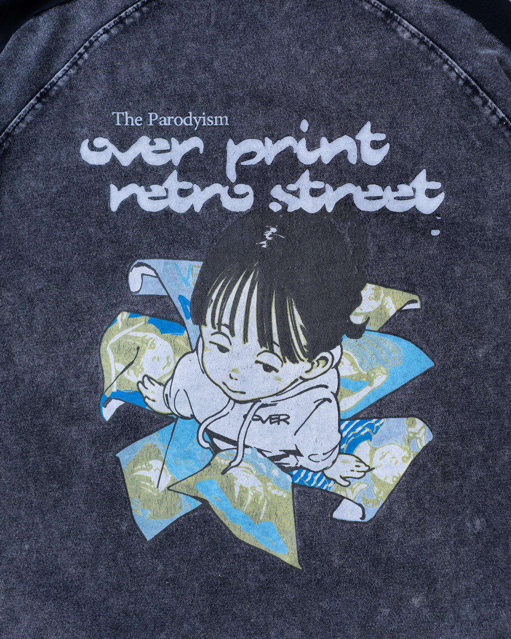 Over Print - pigment Rebirth cotton jacket_yinhao_limited