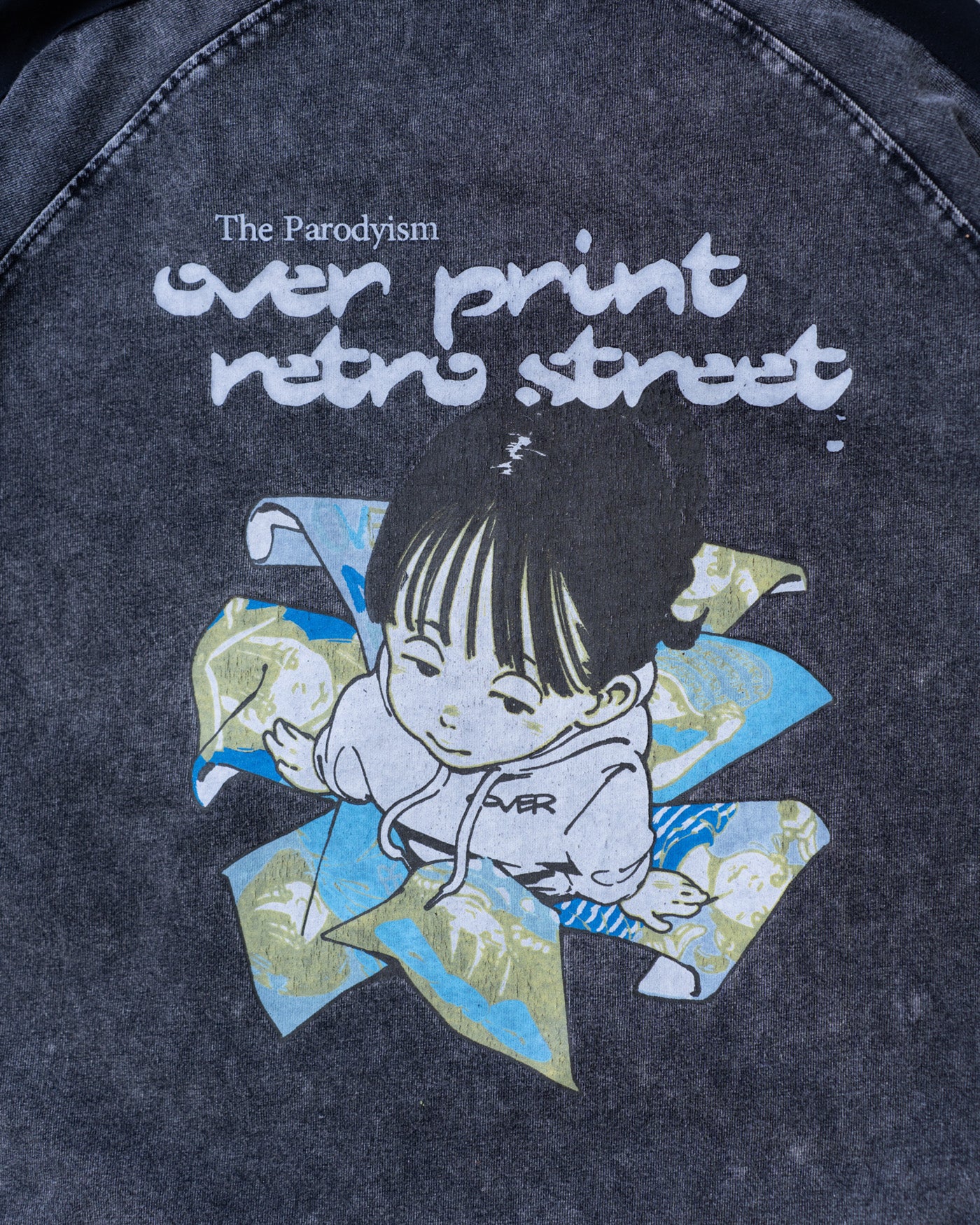 Over Print - pigment Rebirth cotton jacket_yinhao_limited