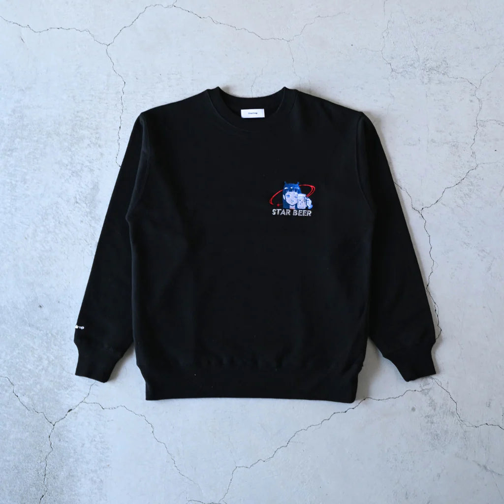 One Drop - onego STAR BEER Embroidered Sweatshirt- 2 Colors