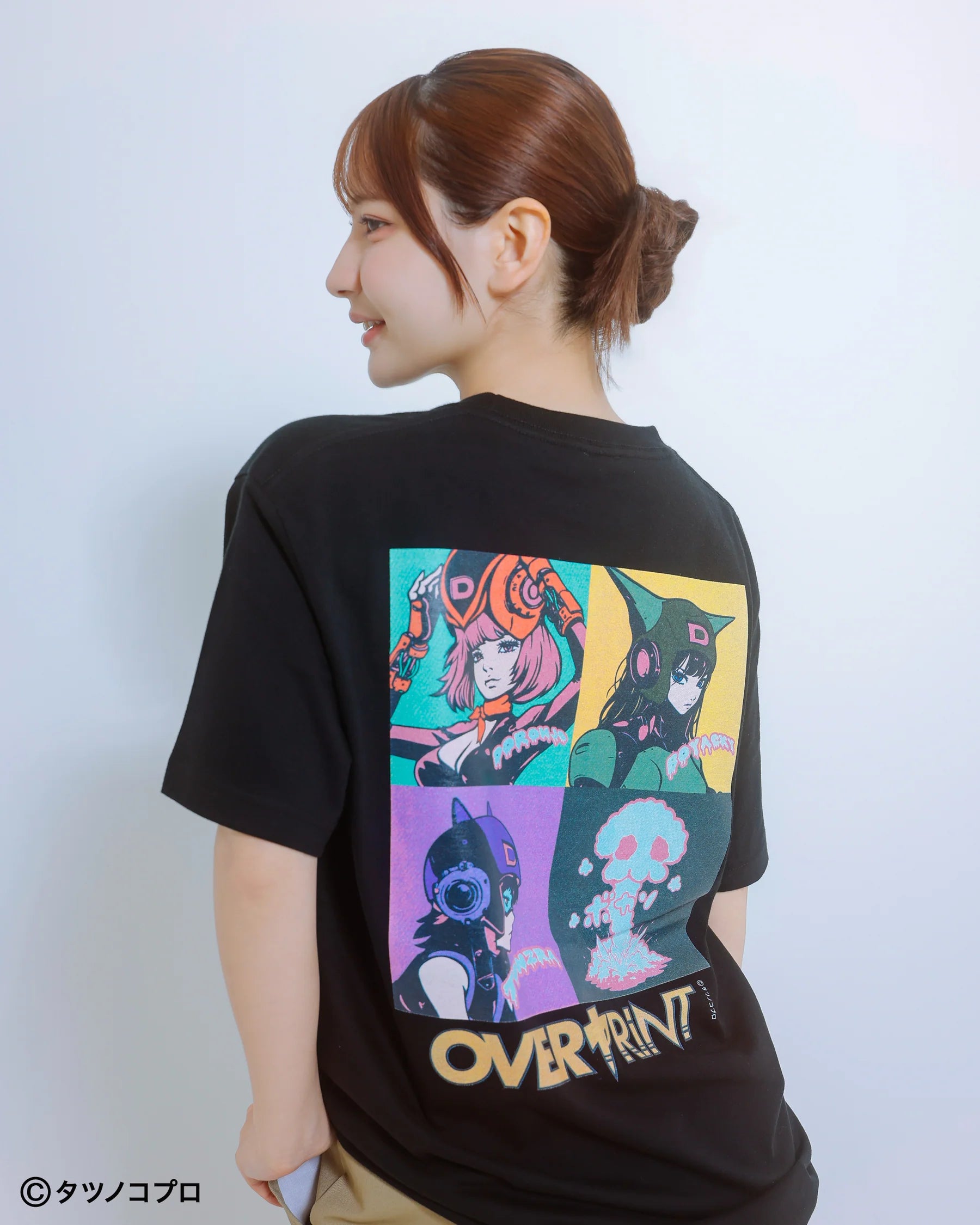 Over Print Yatterman Tee_ドロンボー一味B