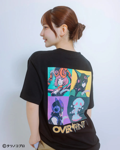 Over Print Yatterman Tee_ドロンボー一味B