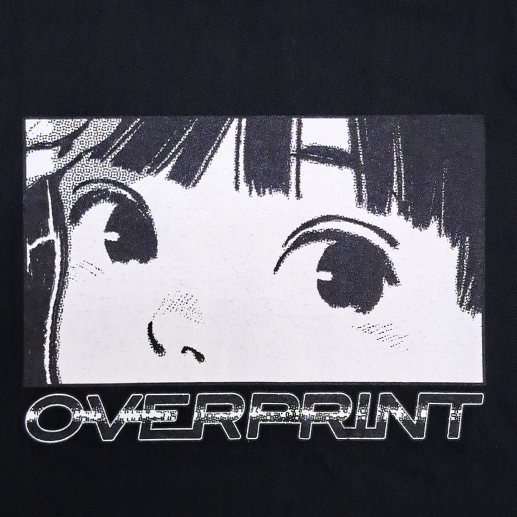 Over Print｜Eyes Ladies mini Tee