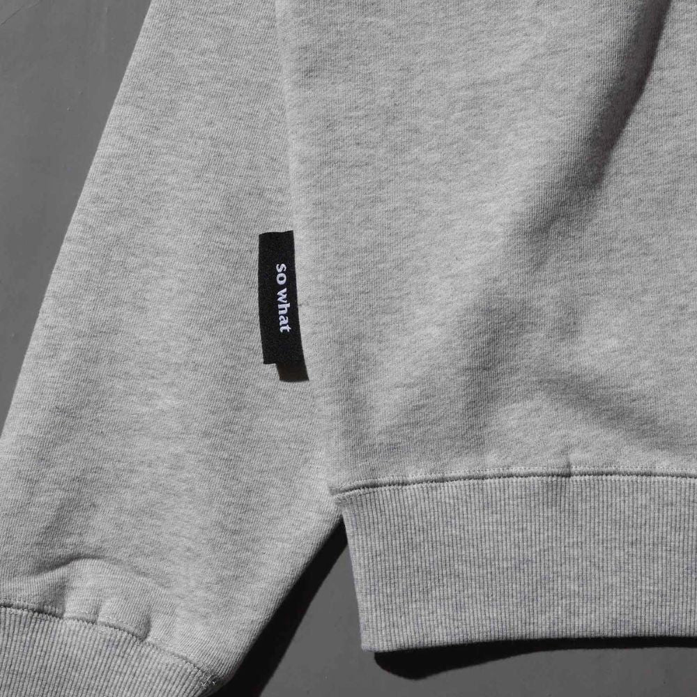 Over Print - OVERPRINT Zip Hoodie - Ash Gray