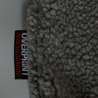Over Print - Satan logo Bonding Boa Hoodie - Gray
