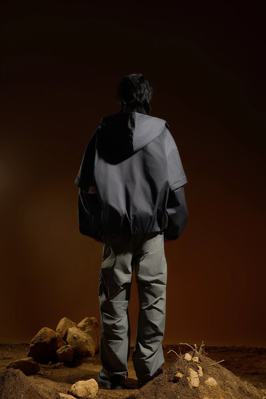 Dimensional Fold Pants