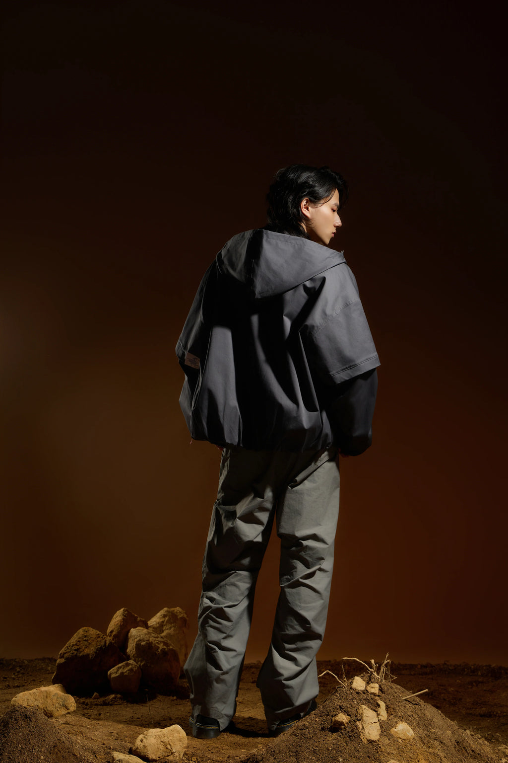 Dimensional Fold Pants