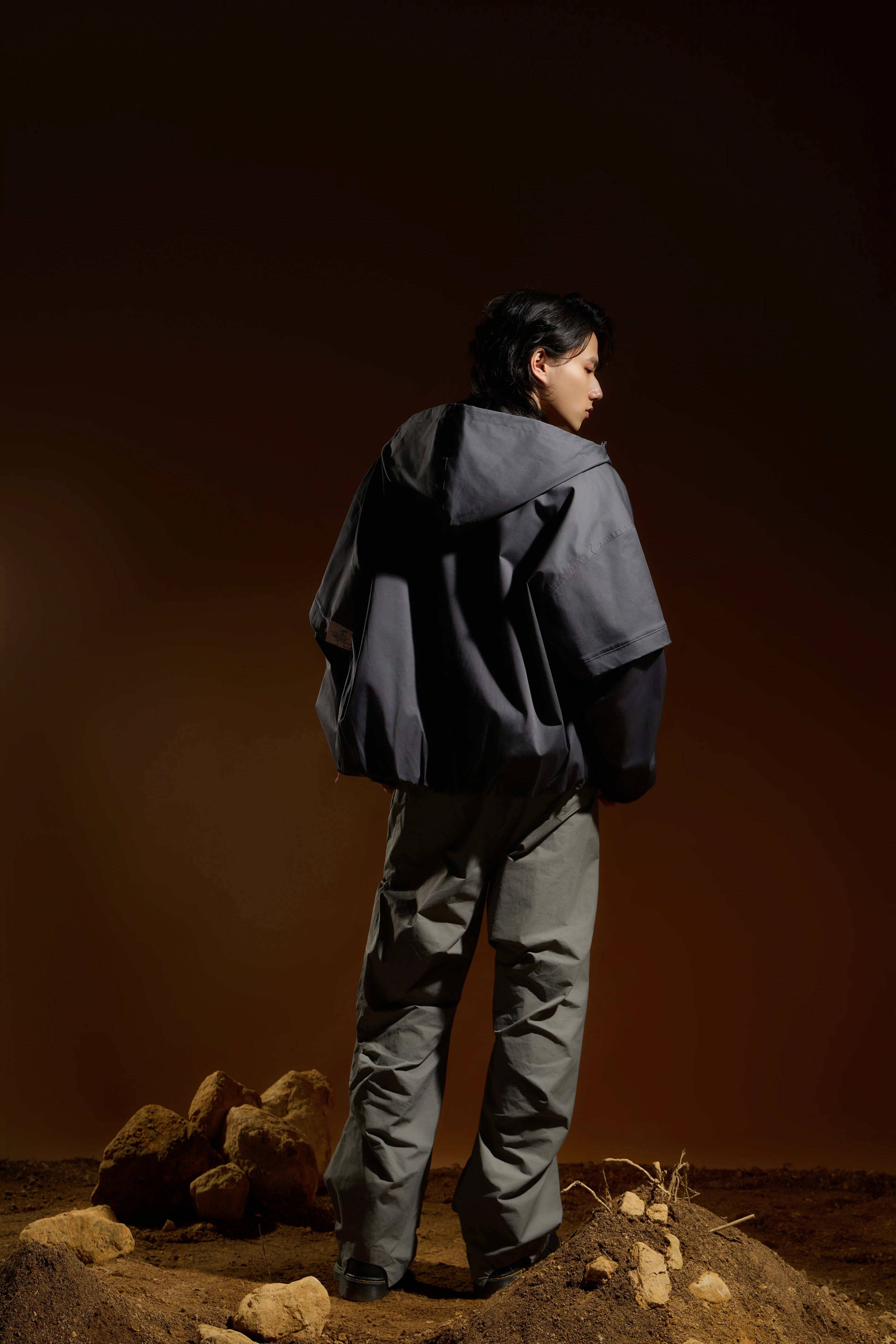 Dimensional Fold Pants