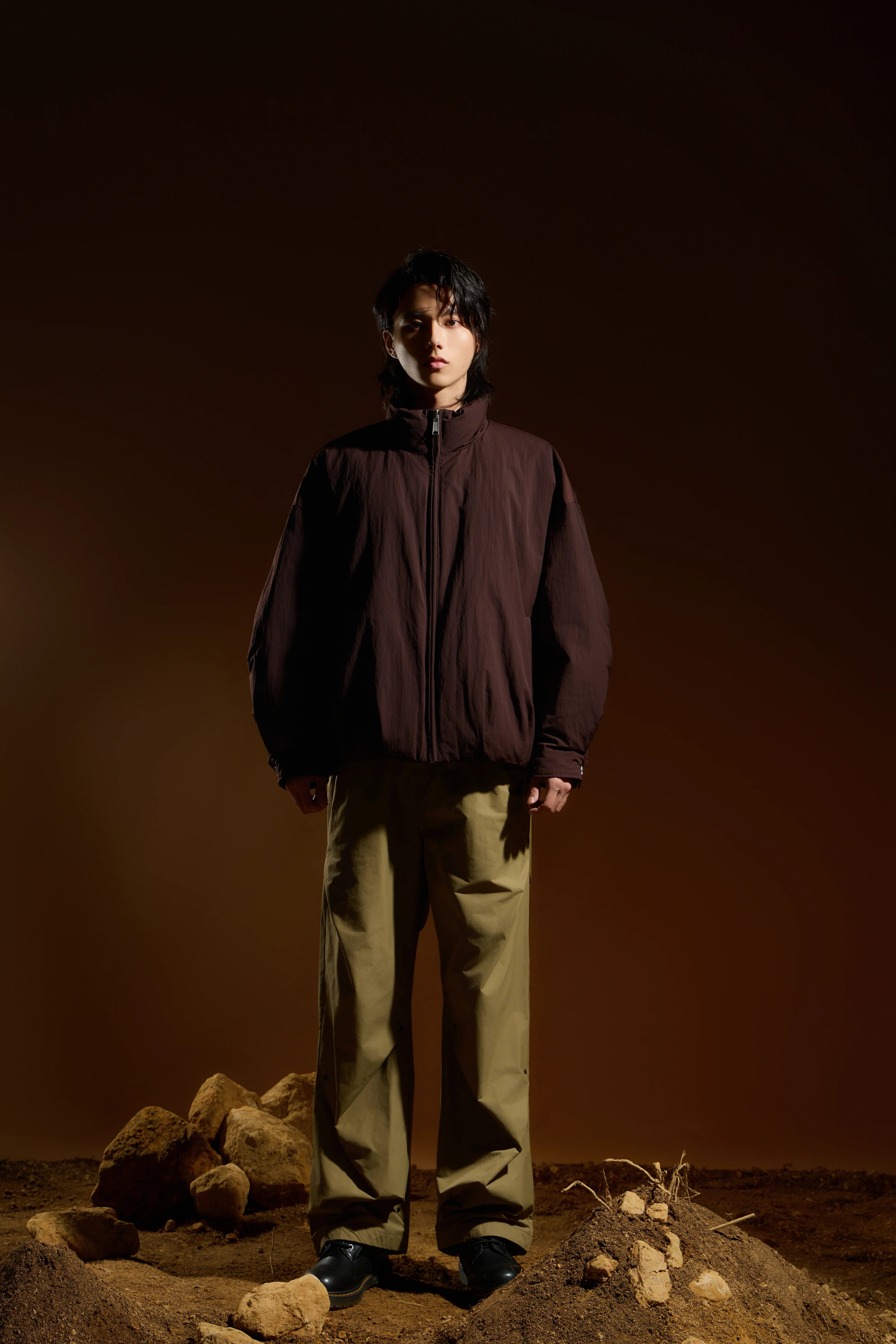 Dimensional Fold Pants