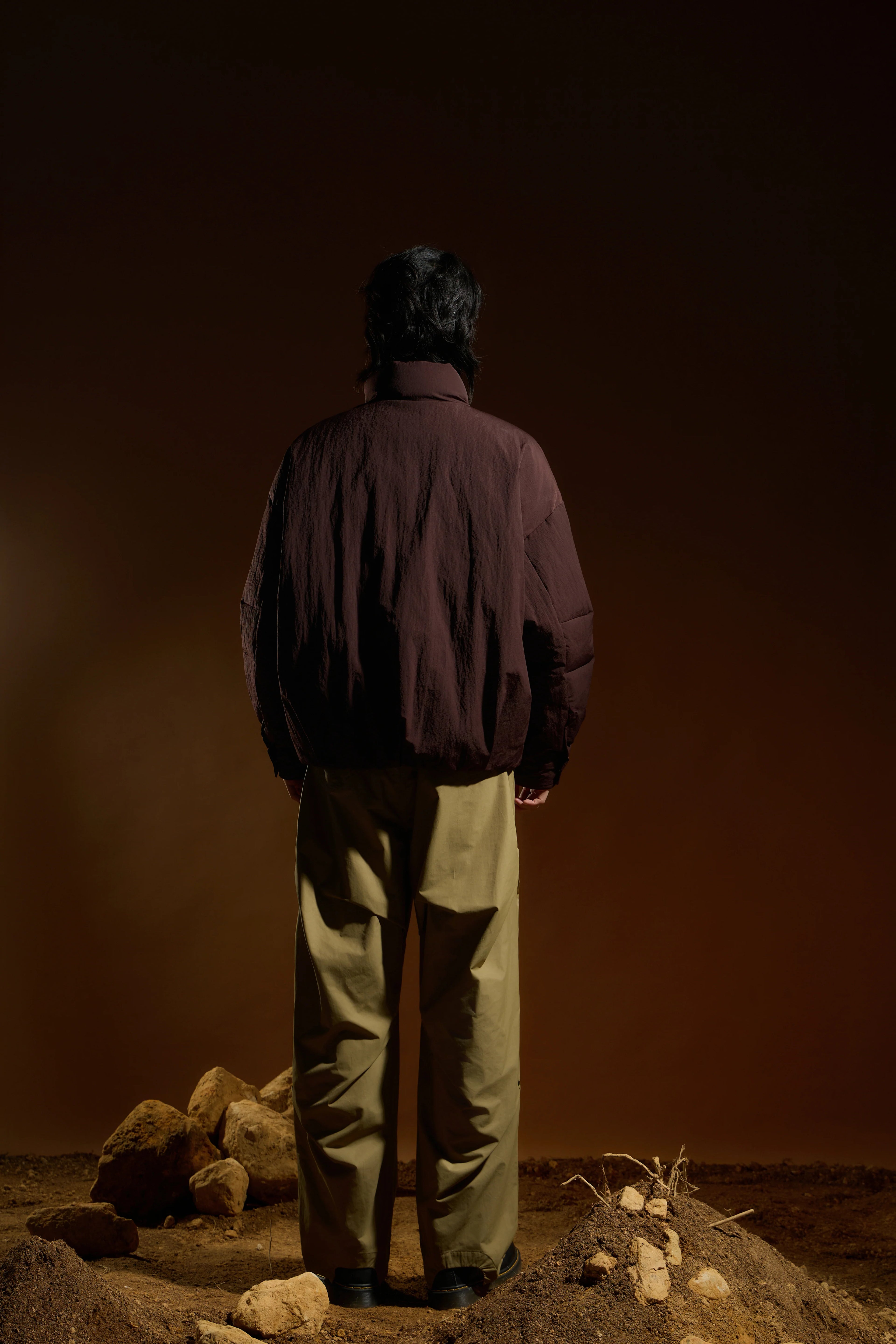 Dimensional Fold Pants