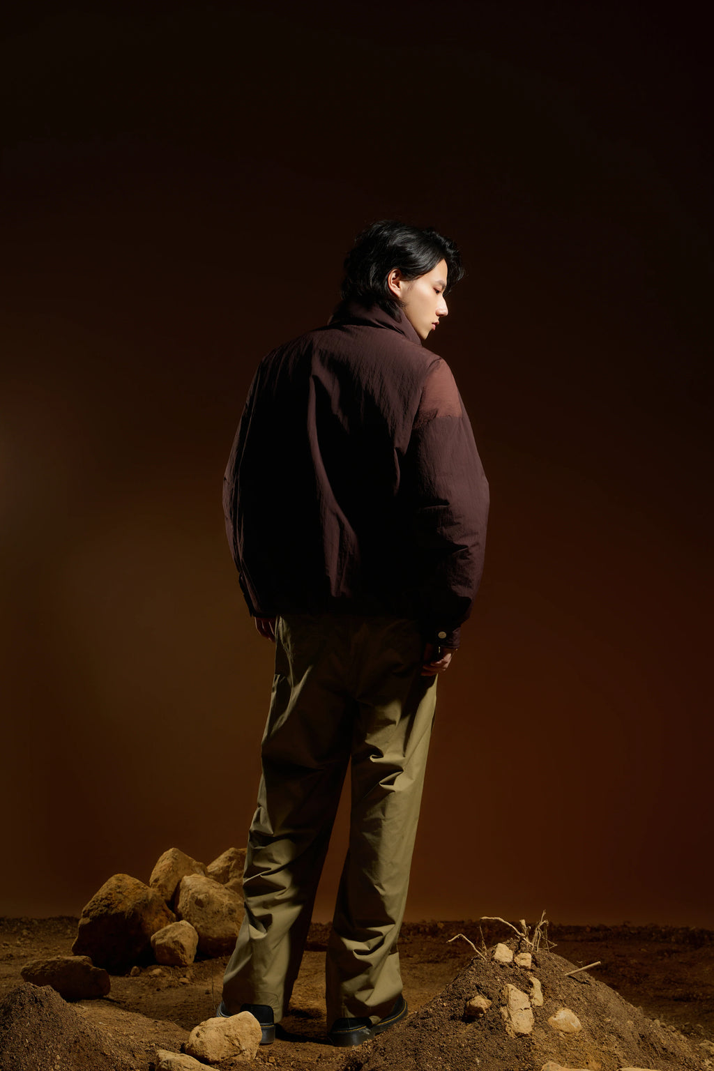 Dimensional Fold Pants