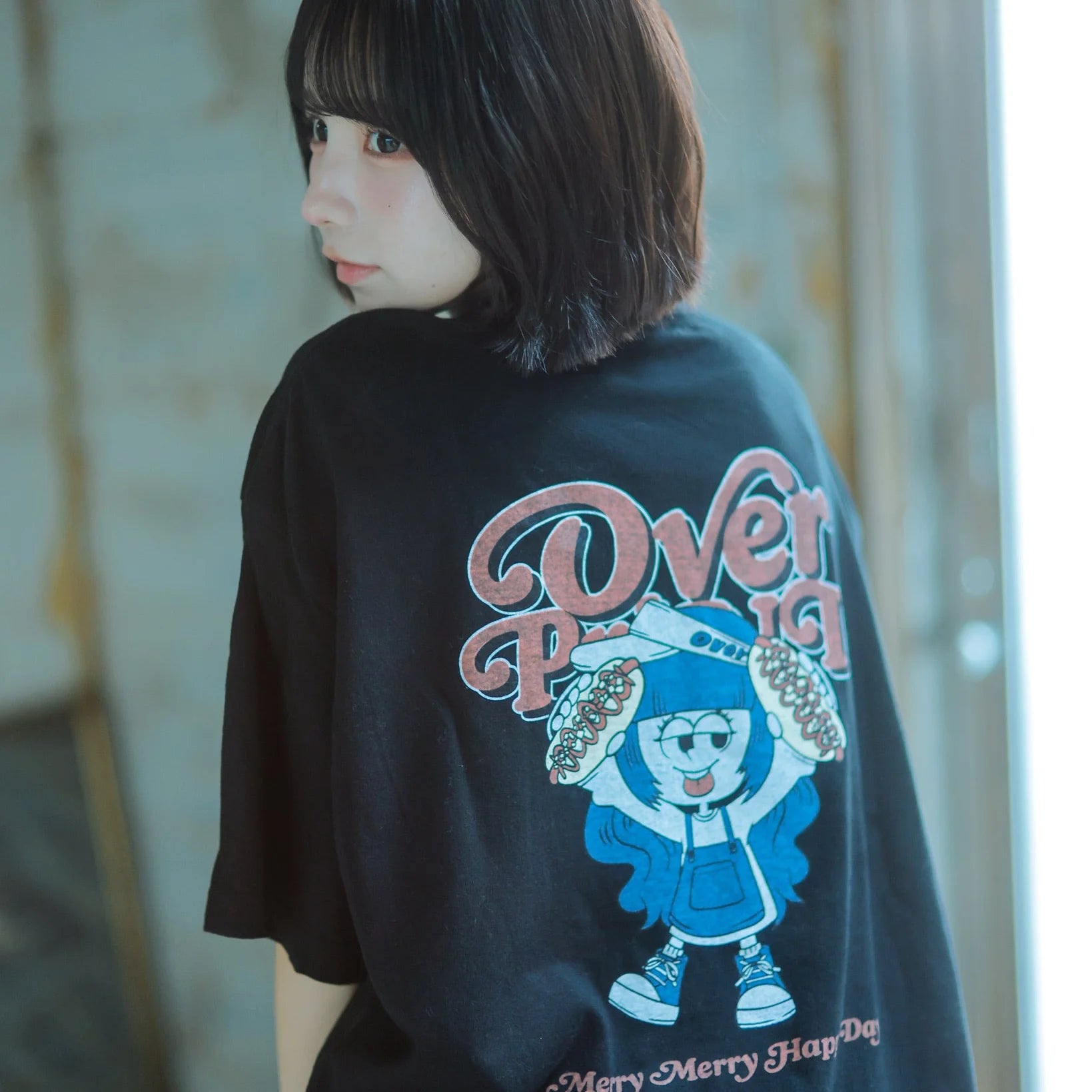 Over Print zerozerohero MERRY MERRY Tee