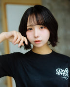 Over Print - MERRY MERRY Ladies mini Tee  - 2 Colors