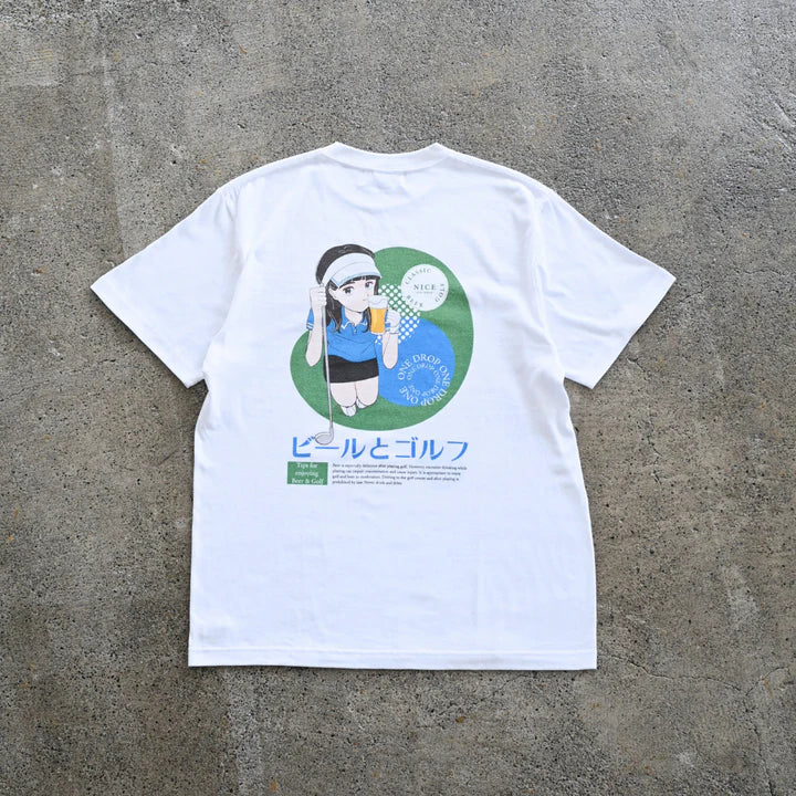 One Drop - Tsukasa Shimada Beer and Golf T-shirt