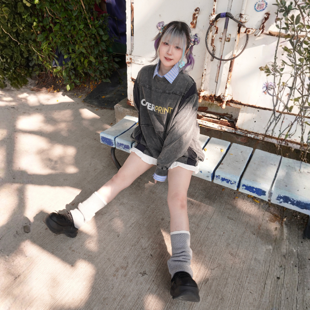 Over Print - pigment POP ART LS Tee Ver:11_yinhao_limited