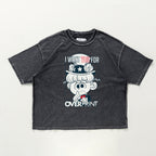 Over Print - Uncle Sam Tee - Charcoal