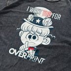 Over Print - Uncle Sam Tee - Charcoal