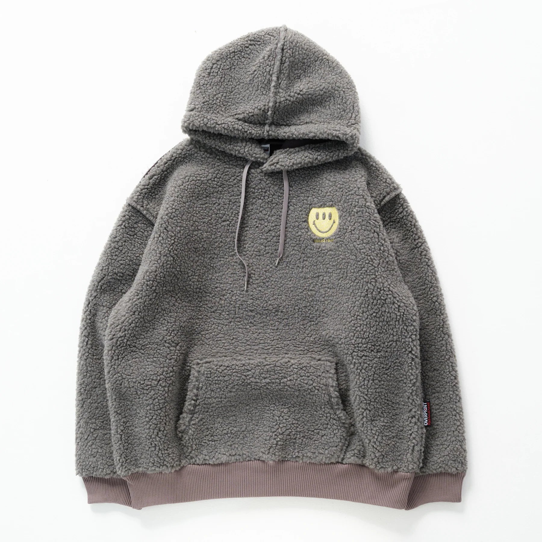 【詢問商品】POP ART Bonding Boa Hoodie Ver:24 - Gray