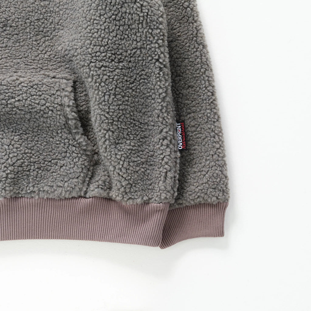 【詢問商品】POP ART Bonding Boa Hoodie Ver:24 - Gray