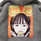 【詢問商品】POP ART Bonding Boa Hoodie Ver:24 - Gray
