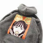 【詢問商品】POP ART Bonding Boa Hoodie Ver:24 - Gray