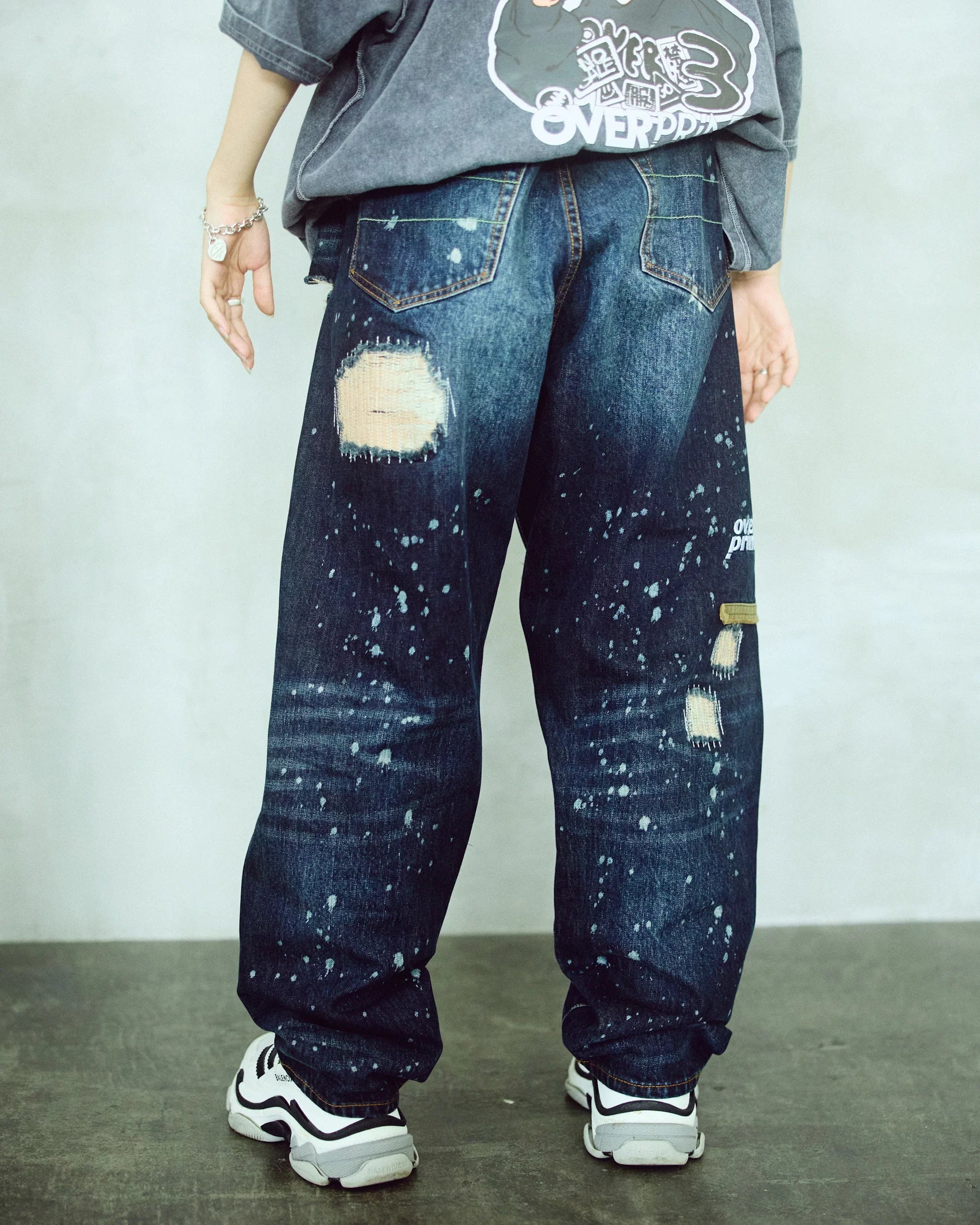 Over Print - REPAIR PANTS TYPE_D