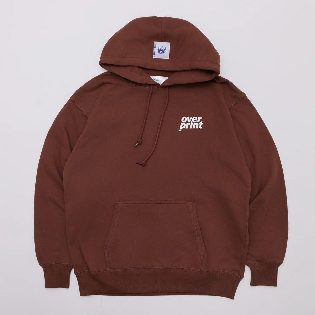 Over Print - Uncle Sam Hoodie - Brown