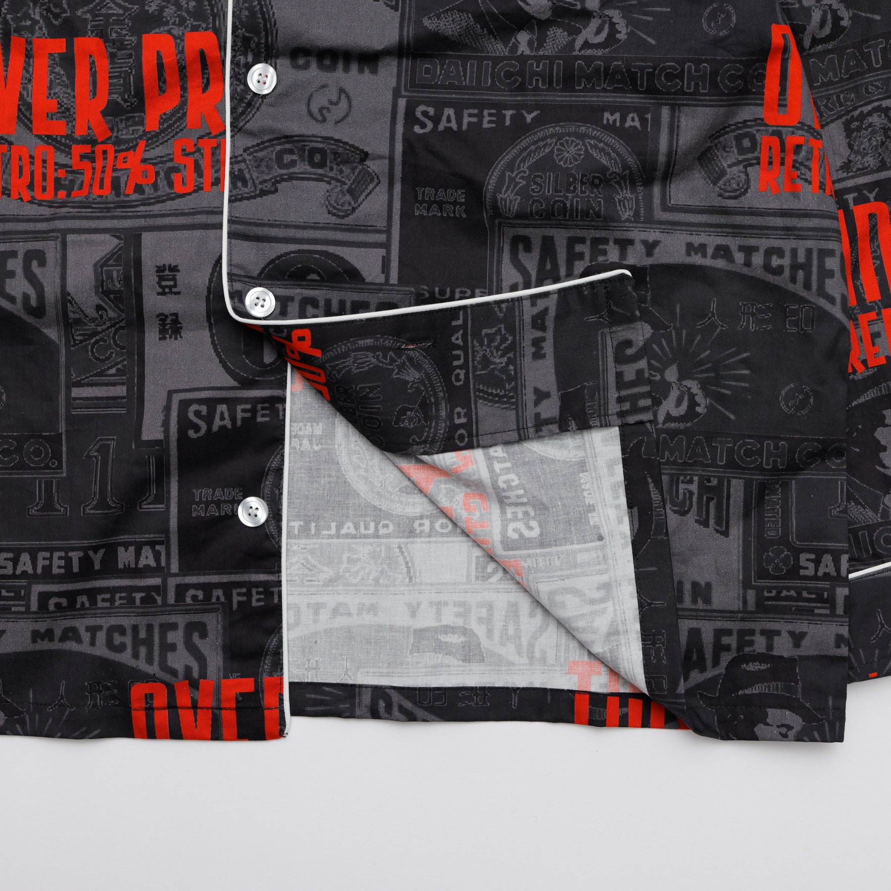 Over Print - LOUNGE SHIRT *日本燐寸工業会