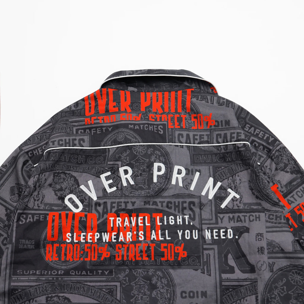 Over Print - LOUNGE SHIRT *日本燐寸工業会
